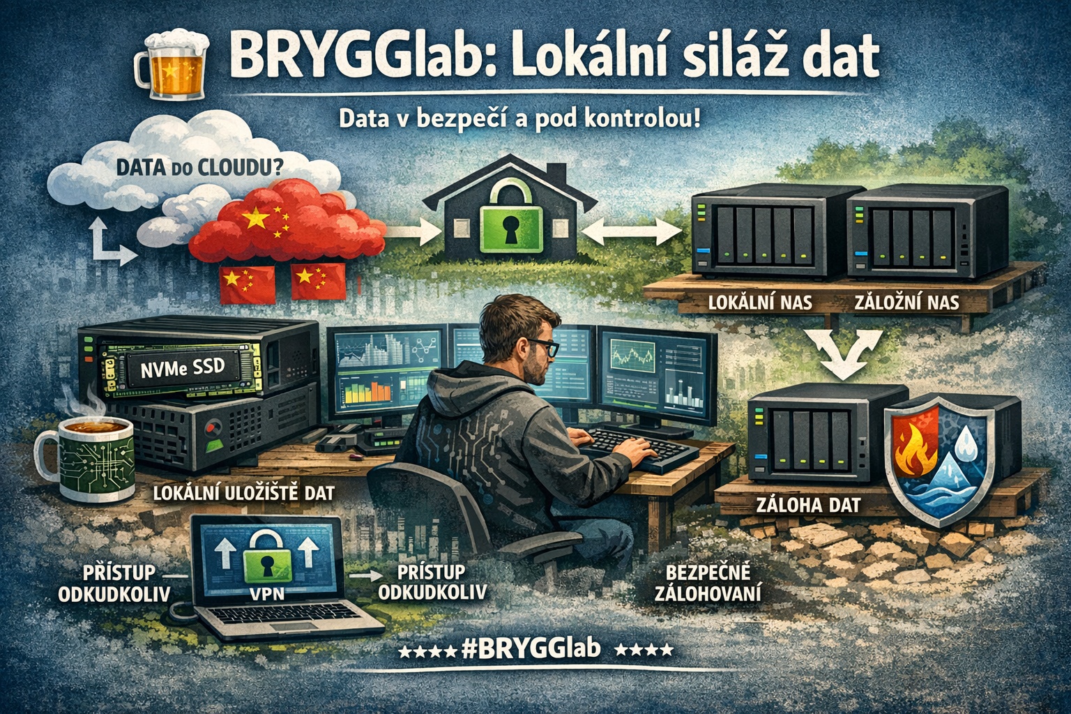 Lokální siláž dat